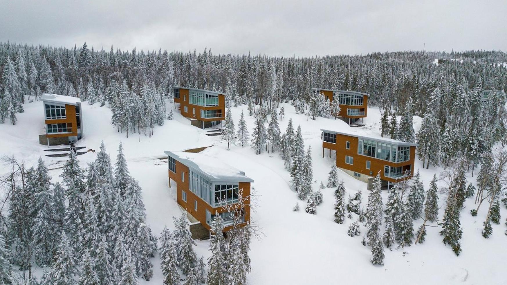 Les Chalets Du Massif De Charlevoix Petite-Riviere-Saint-Francois Exterior photo